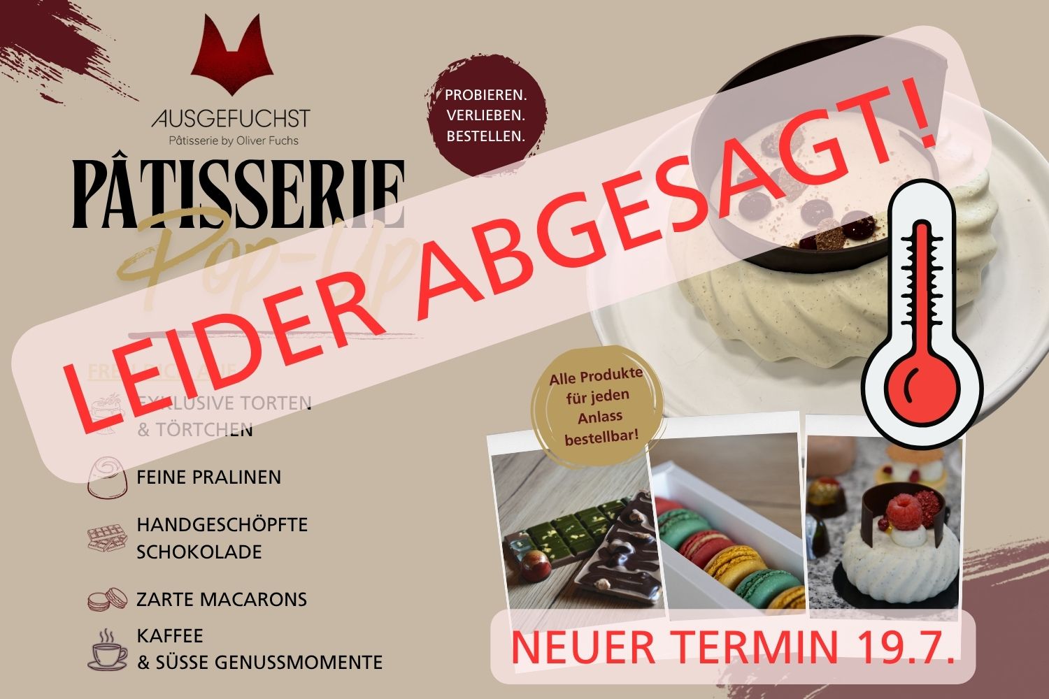 Pop-Up Pâtisserie Event