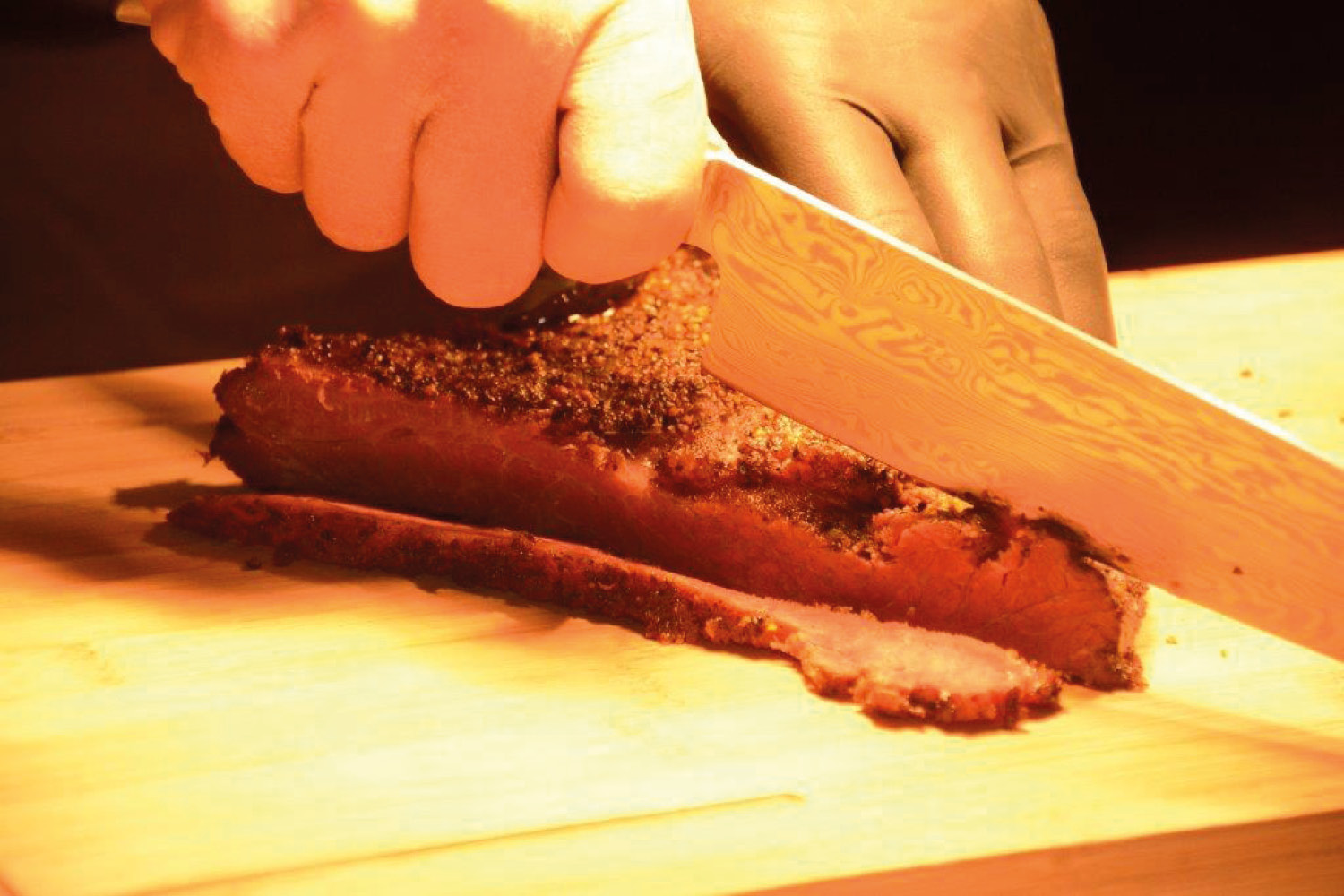 »Dry-Aged-Rind, Gewürze und Crème brulée«